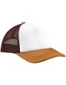 Trucker Cap Beechfield Retro 5 Panel Chocolate-Dark Amber